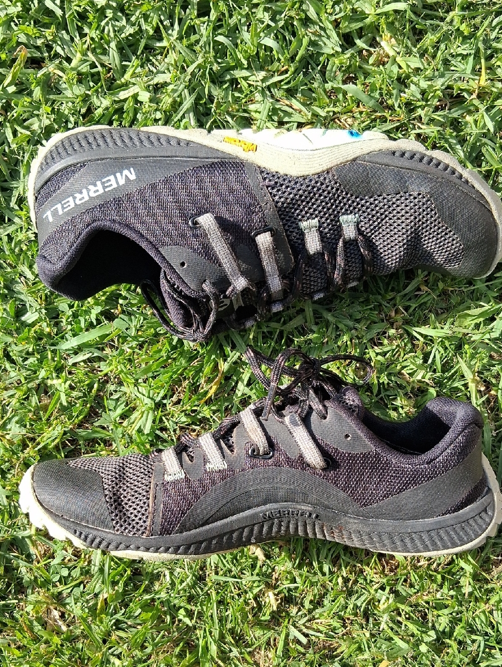 Merrell Trail Running Shoes in Charcoal Gray
